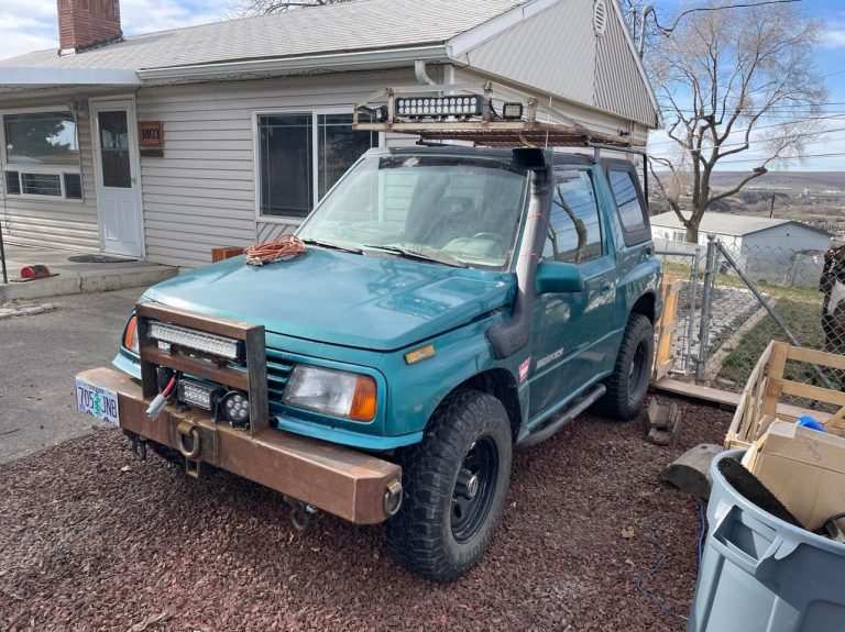 Finding Our Long-Lost Suzuki Sidekick, The Teal Terror
