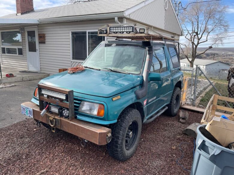 Finding Our Long-Lost Suzuki Sidekick, The Teal Terror