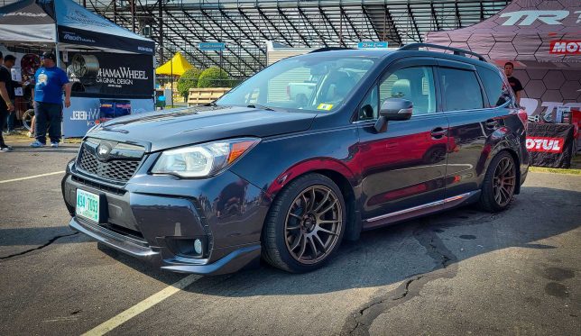 Black-on-black  Forester - 2023 Wicked Big Meet