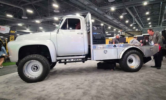 Protec work truck at the 2023 SEMA Show.