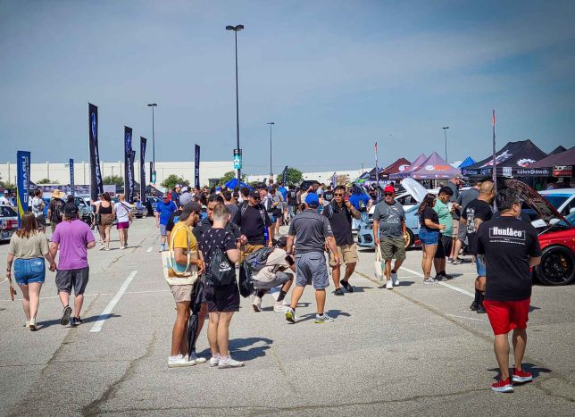 The crowd at Subiefest Texas 2023