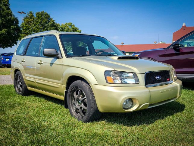 Modified Subaru Forester XT from Boxerfest 2023 in York, PA. 