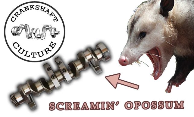 Screamin' Opossum Crankshafts - Crankshaft Culture