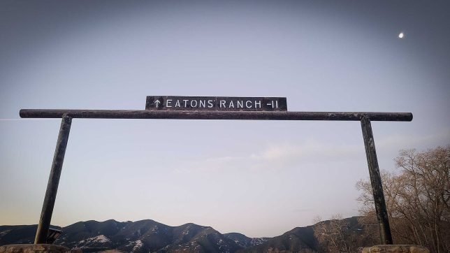 Eatons' Ranch Sign