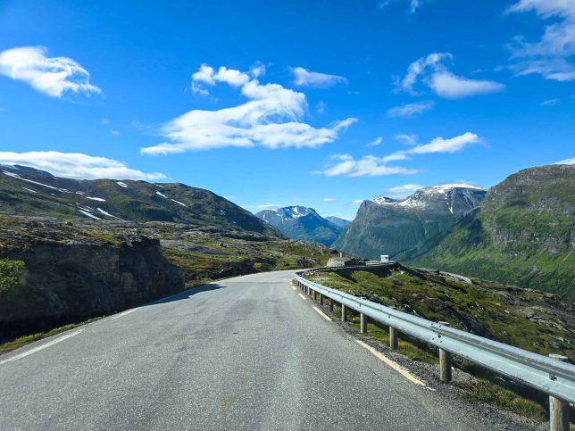 Norwegian back road. 