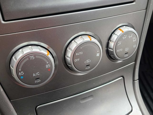 2004 Forester XT climate control panel