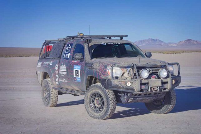 2012 Toyota Tacoma TRD from the 2018 Rebelle Rally 