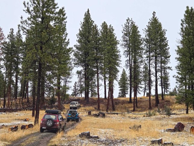 Suzuki 4x4s in central Oregon.