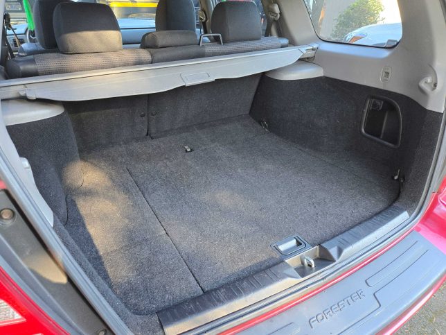 2005 Subaru Forester XT Cargo Area