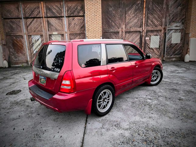 2005 Subaru Forester XT rear