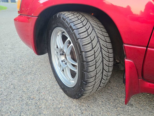 2005 Subaru Forester XT BFGoodrich tires and Enkei RPF1 wheels