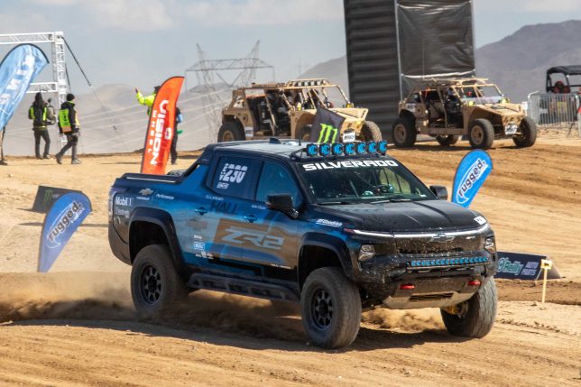 Chad Hall's Chevrolet Silverado EV ZR2 race concept