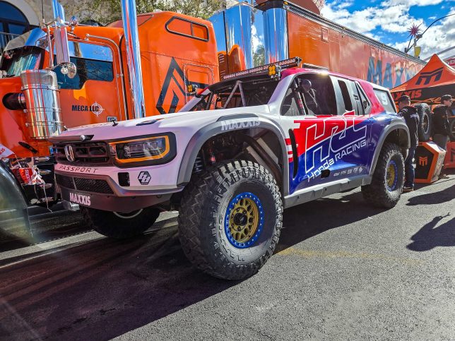 2026 Honda Passport Trailsport HRC at the 2025 Mint 400.