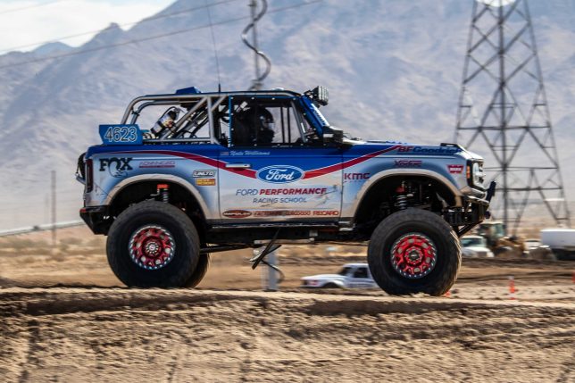 Ford Performance Racing School Bronco at the 2025 Mint 400.