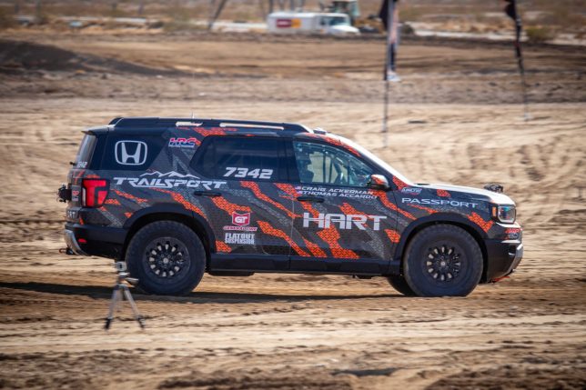 2026 Honda Passport TrailSport HART SUV at the 2025 Mint 400.