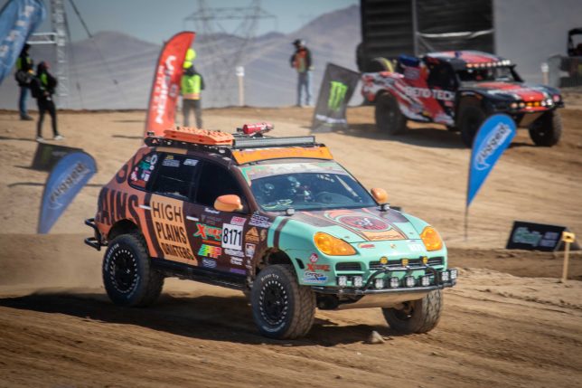 Porsche Cayenne at the 2025 Mint 400.