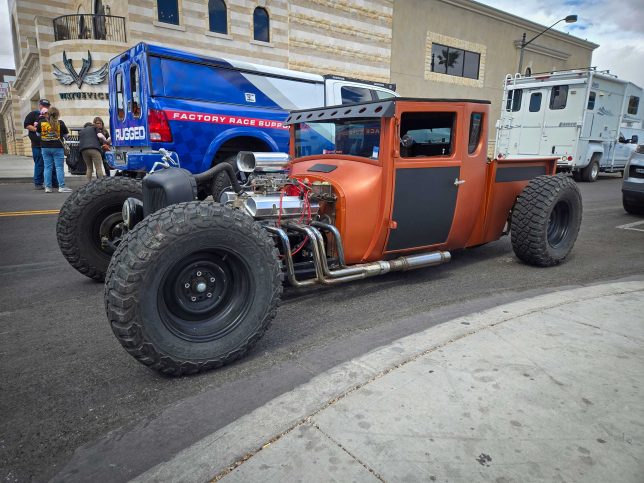 Scott Johnson's 1926 Ford Model T sitting on BFGoodrich KM3 mud-terrain tires.