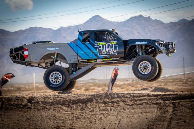 Toyota race truck at the Mint 400.