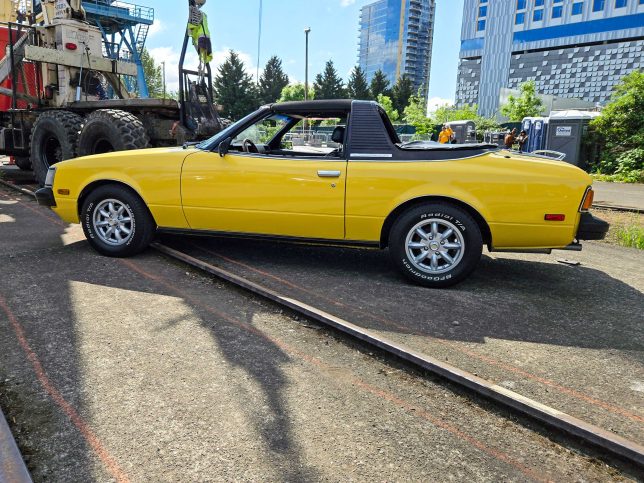 Toyota Celica Sunchaser convertible.