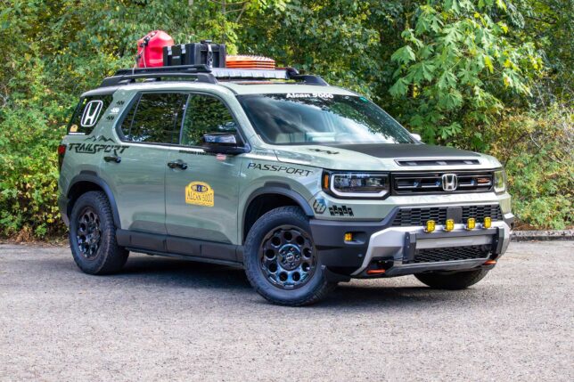 2026 Honda Passport Tralisport set to run the 2025 Alcan 5000 Summer Rally - Photo by Andy Lilienthal