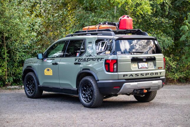 2026 Honda Passport Trailsport Elite ready to compete in the 2025 Alcan 5000 Summer Rally - Photo by Andy Lilienthal