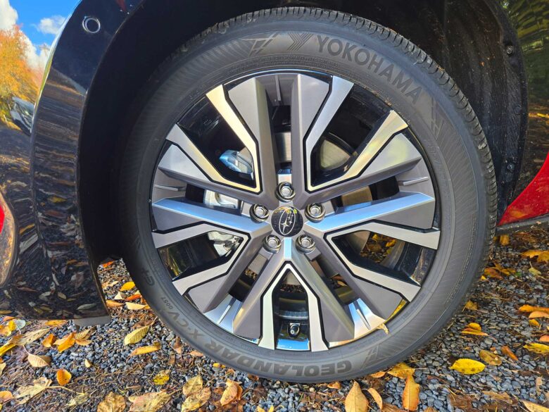 20 inch wheels on a 2026 Subaru Solterra Touring XT