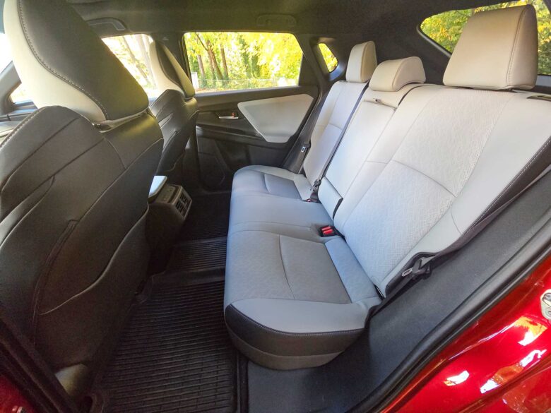 2026 Subaru Solterra back seat