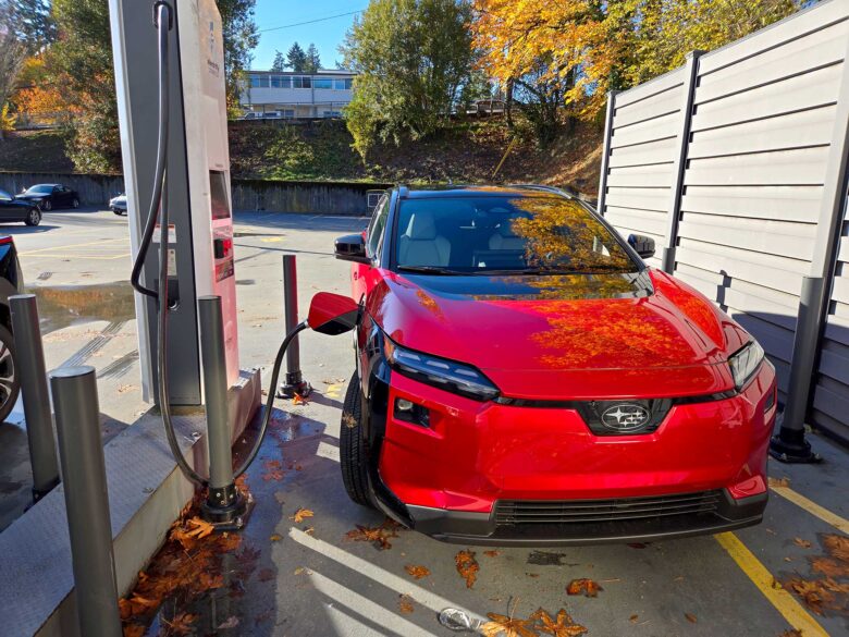 Charging the 2026 Subaru Solterra