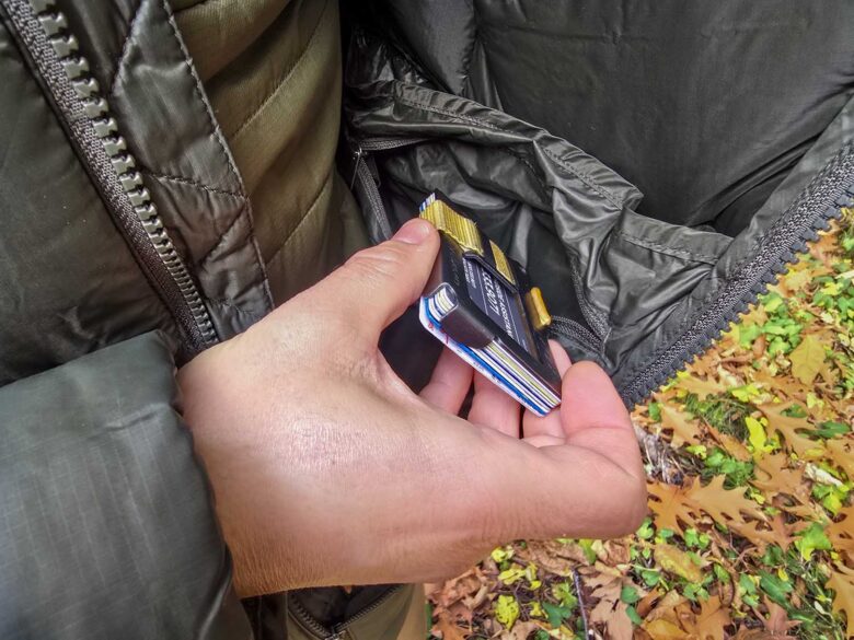 Cotopaxi Fuego Max down jacket, interior pockets