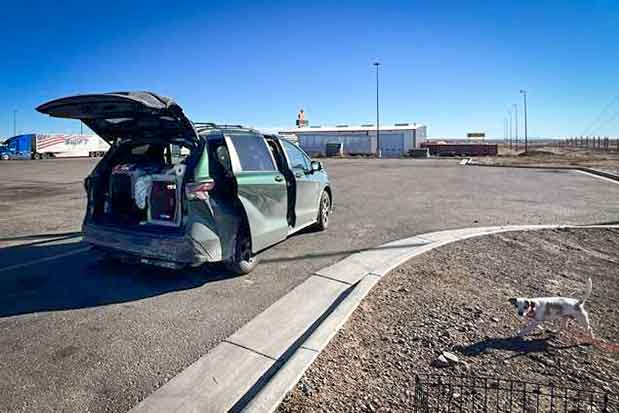Toyota Sienna on Operation Frodo