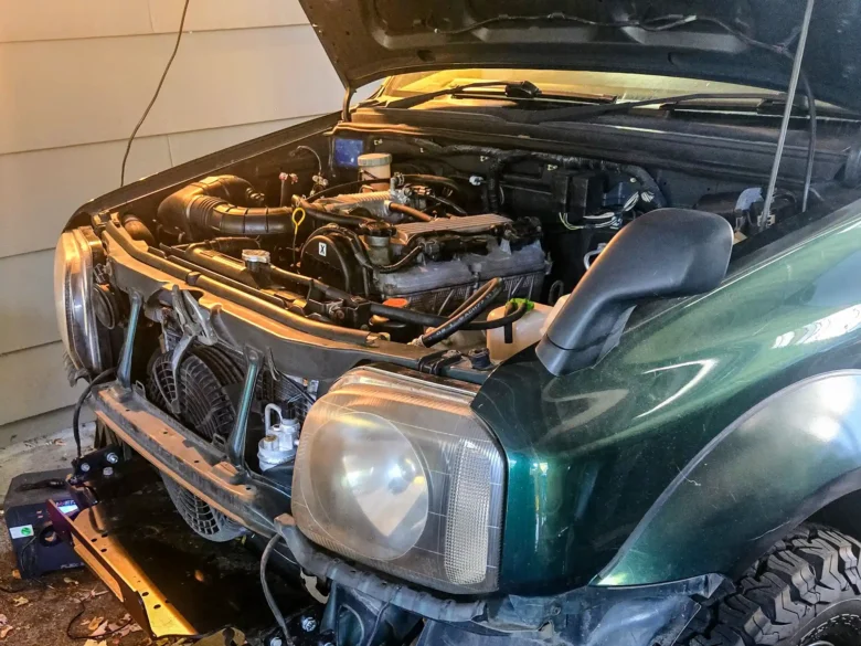 Suzuki G13BB engine in a 1998 Suzuki Jimny Wide