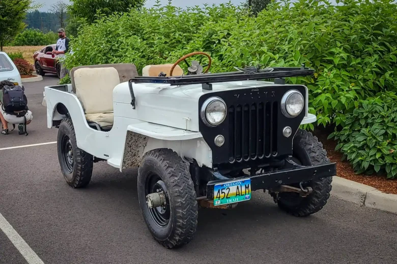 Willys Jeep CJ-3B in Oregon