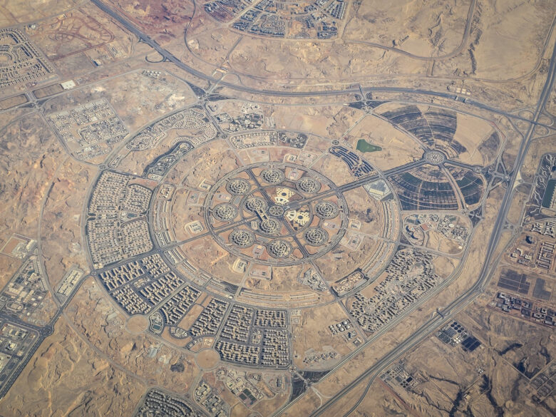 Intricate landscapes found just outside Cairo, Egypt