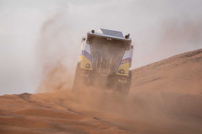 2026 Dakar Rally Saudi Arabia Stage 3 racing T5 truck 