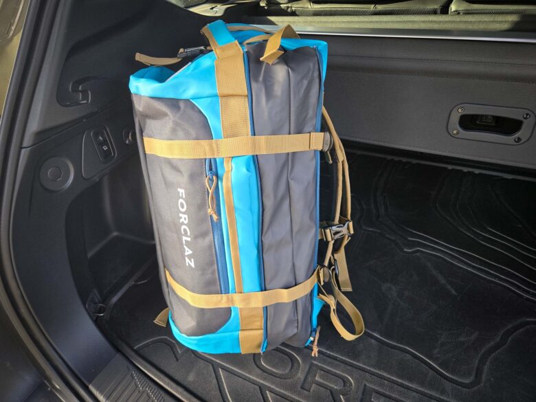 Decathlon Simond 500 Extend 40-60L Duffel Bag extended