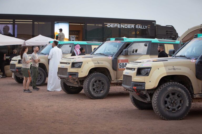Defender Rally Team Sweeps the Stage 2 Stock Class Podium of the 2026 Dakar Rally