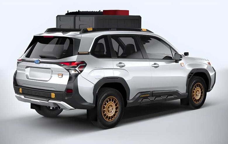 2026 Subaru Forester Wilderness for the 2026 Alcan 5000 Rally