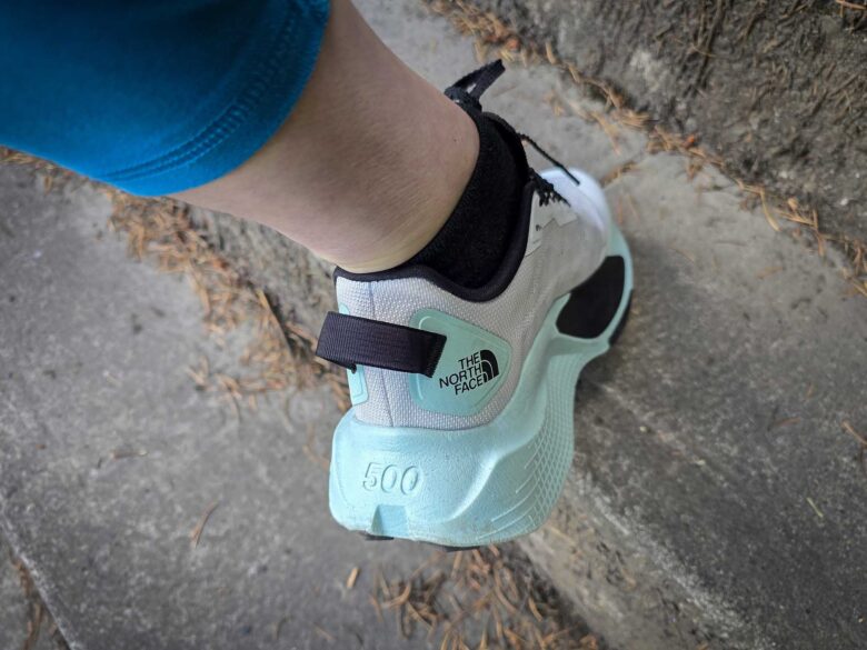 The North Face Altamesa 500 V2 shoes have rear loops for carrying