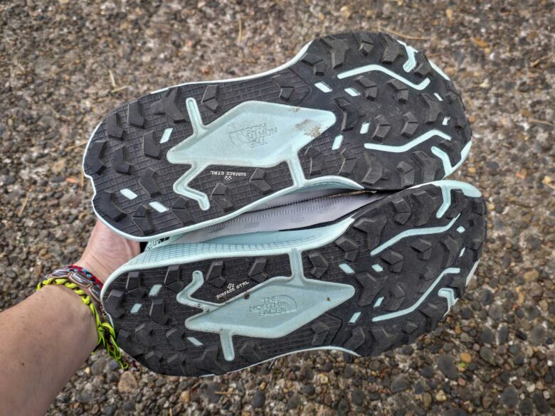 The North Face Altamesa 500 V2 shoes have beefy lugs on their soles