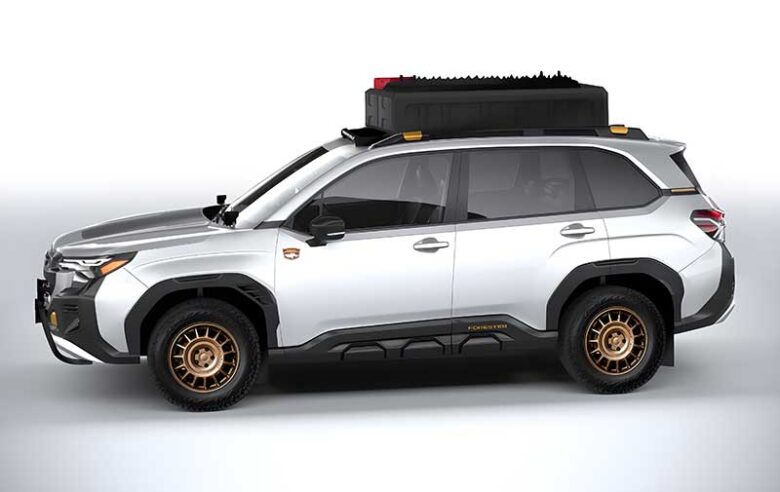 2026 Subaru Forester Wilderness for the 2026 Alcan 5000 Rally