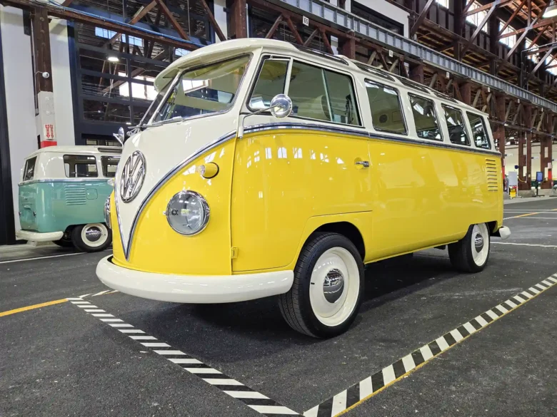 Kindred EV Bus in the factory