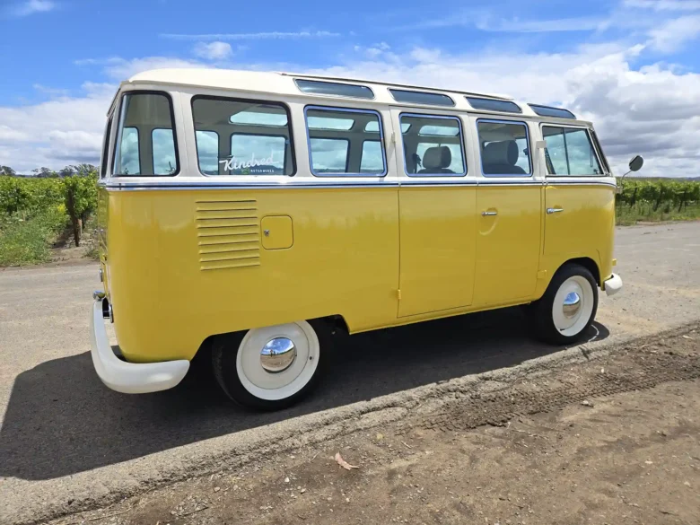 1966 Volkswagen EV Bus by Kindred Motorworks